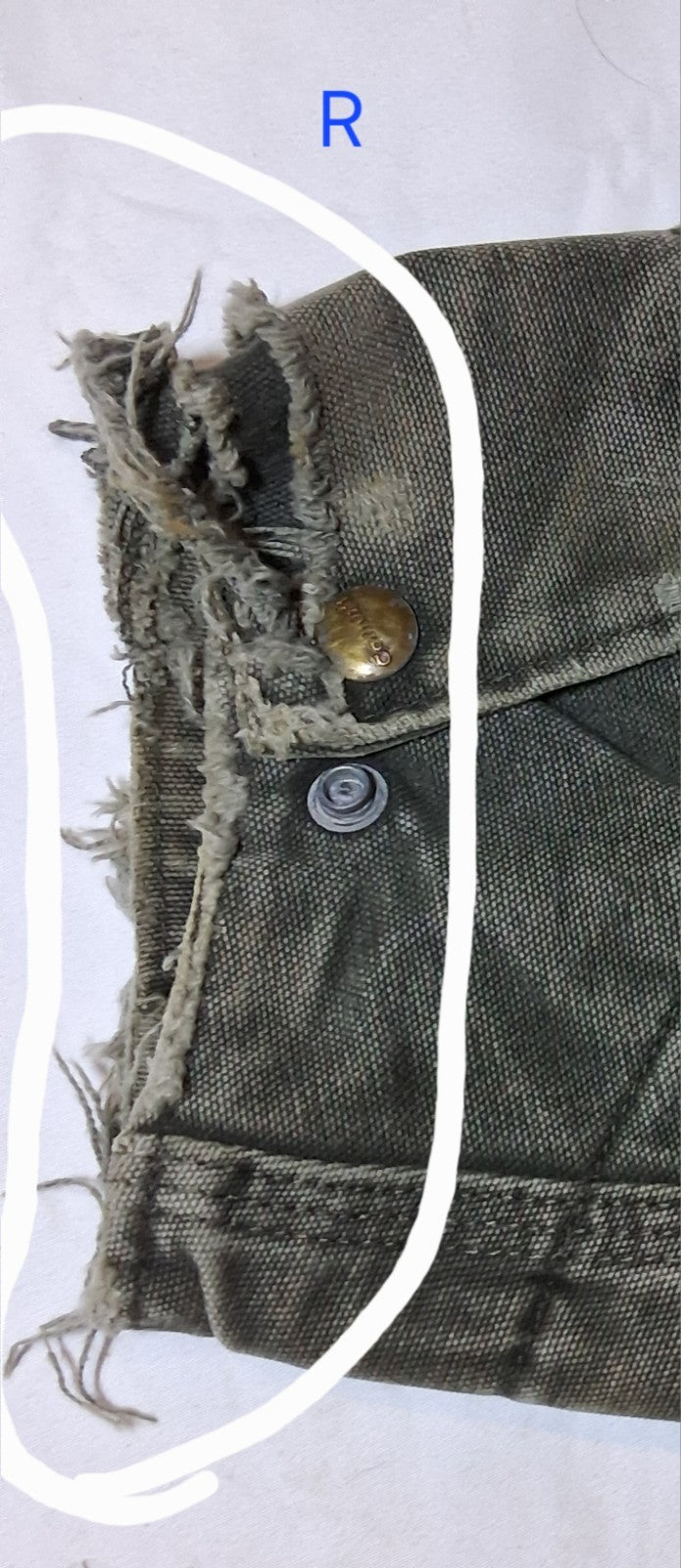 VTG Carhartt J97 Detroit Jacket – Men’s 2XL MOS Olive Green Blanket Lined Duck (Rare)