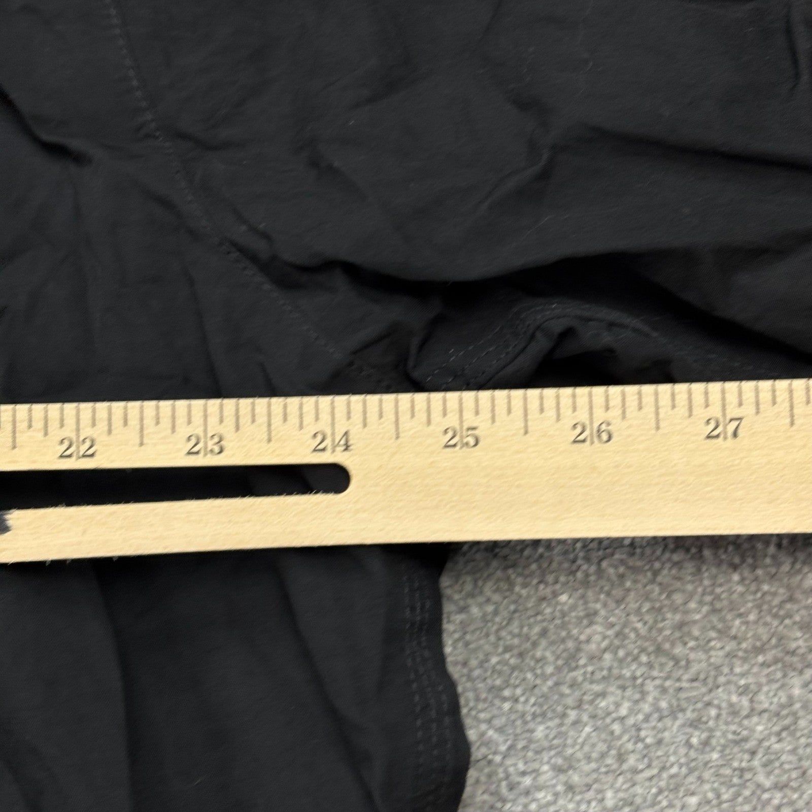 Carhartt Men’s Storm Defender Hooded Rain Jacket – Black | Lined Work Coat (Size L)