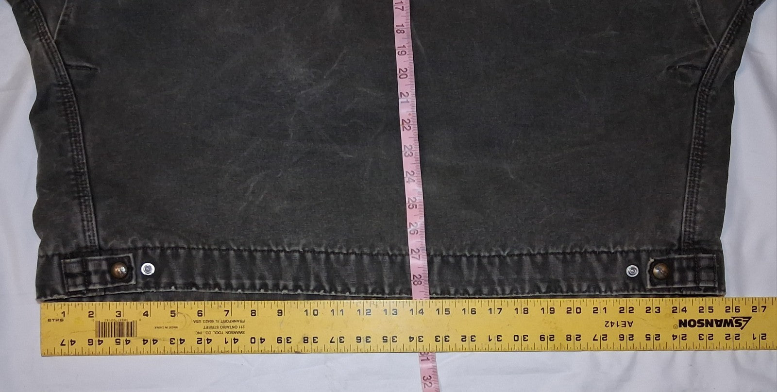 VTG Carhartt J97 Detroit Jacket – Men’s 2XL MOS Olive Green Blanket Lined Duck (Rare)