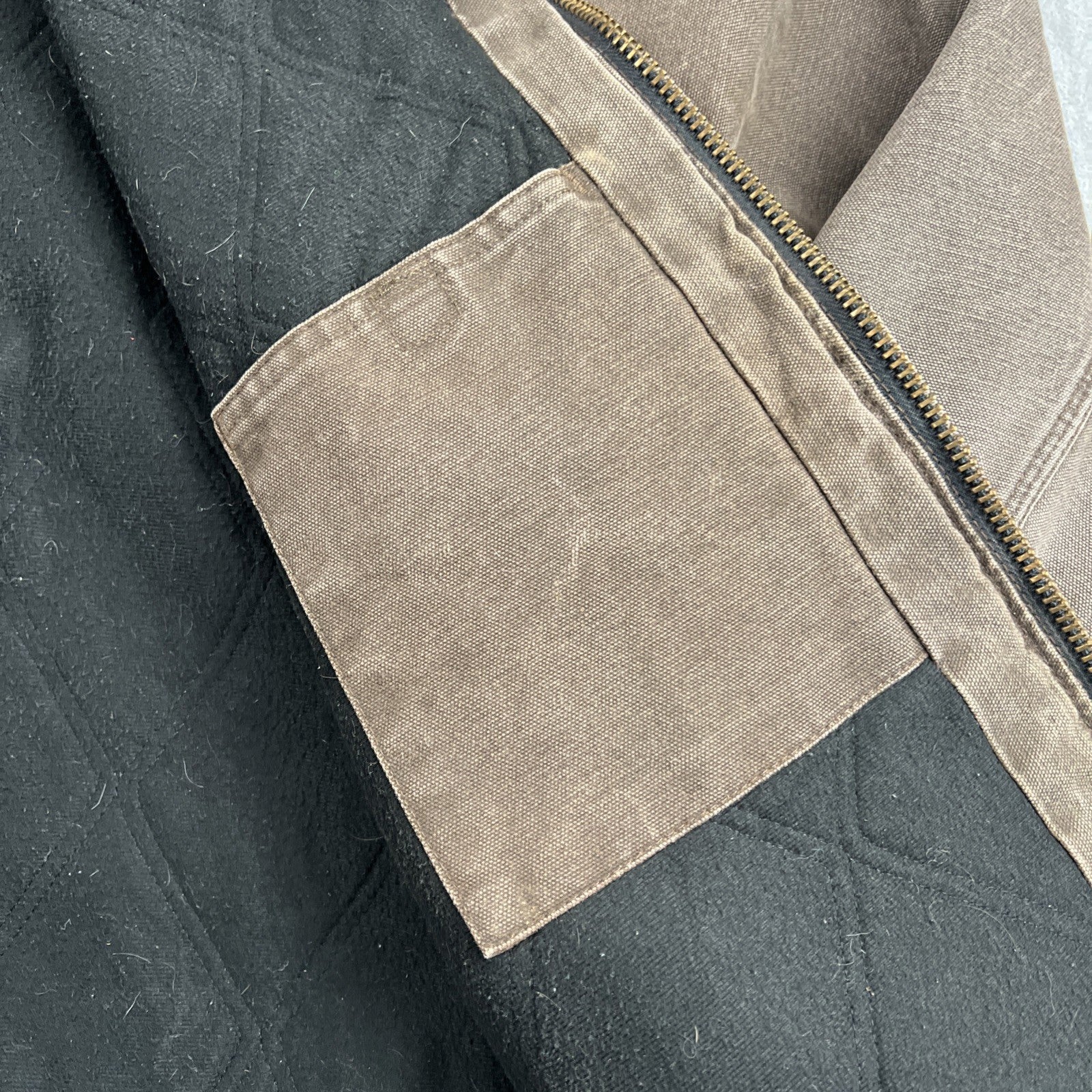 Vintage Carhartt J130 Hooded Jacket – Men’s XL Chestnut Brown (CHT), Made in USA