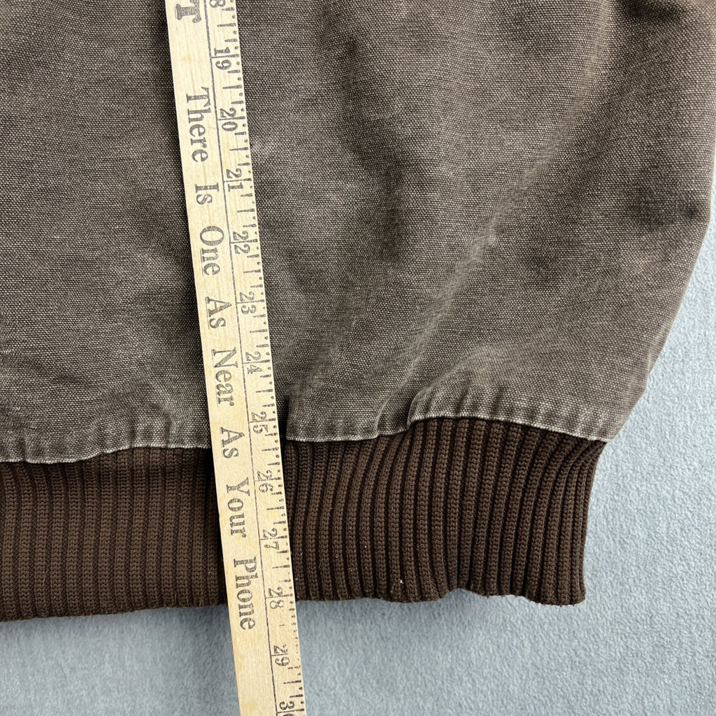 Vintage Carhartt J130 Hooded Jacket – Men’s XL Chestnut Brown (CHT), Made in USA