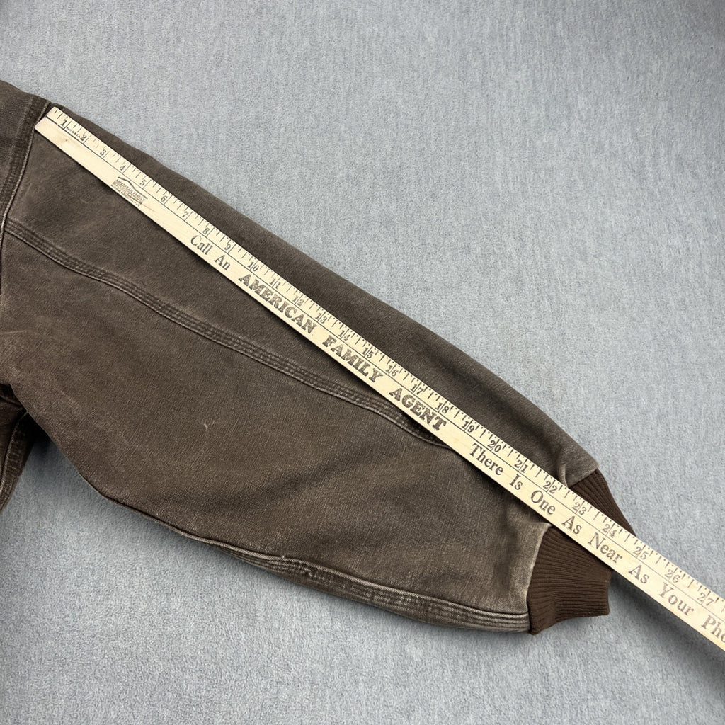 Vintage Carhartt J130 Hooded Jacket – Men’s XL Chestnut Brown (CHT), Made in USA