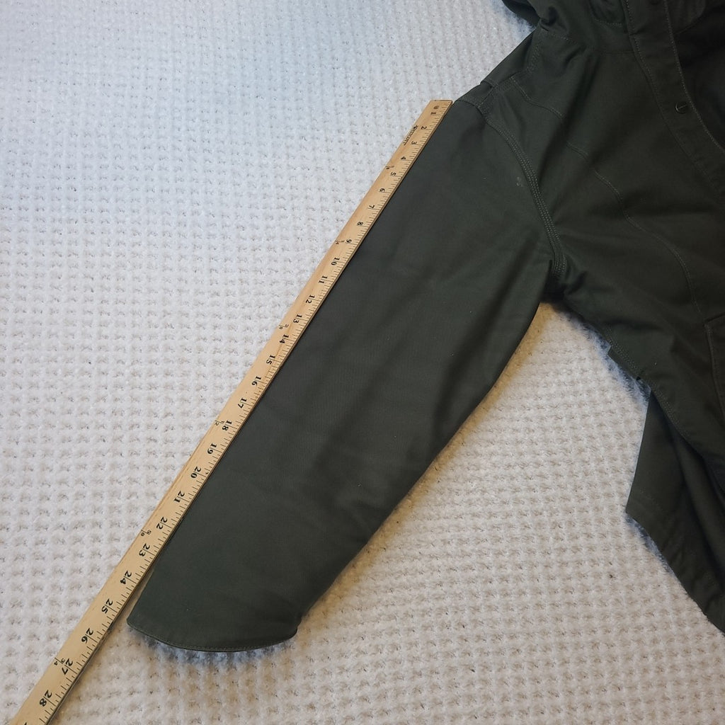 Carhartt Women’s Full Swing Cryder Jacket – Olive Quick Duck Canvas – Size XL