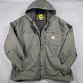 Carhartt Sherpa-Lined Hooded Jacket – Men’s 3XL Green Heavyweight Outdoor (NWT)