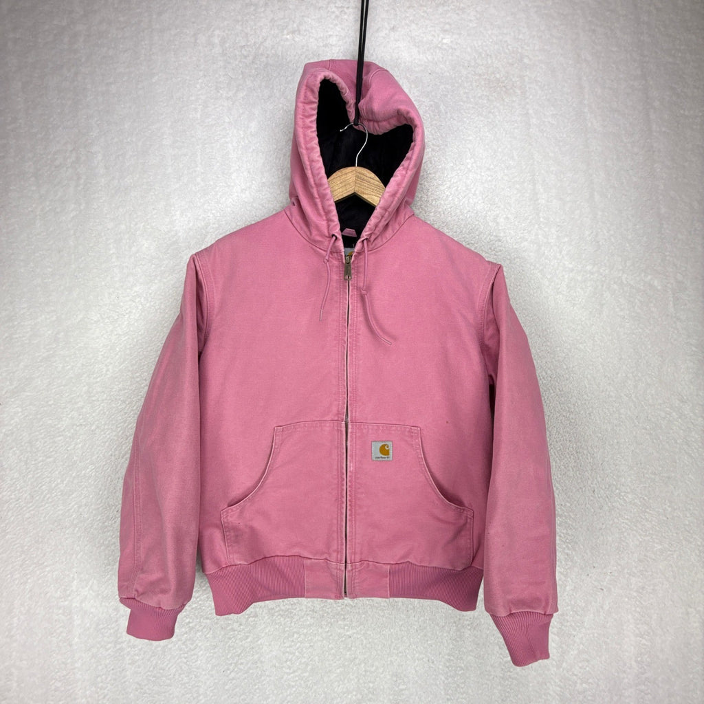Carhartt WJ130 Women’s Active Jacket – Quilt Lined – Pink Rose (PKR) – Size S