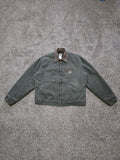 Vintage Carhartt J97 MOS Detroit Jacket – Green, Made in USA, Men’s XL Tall (XLT)