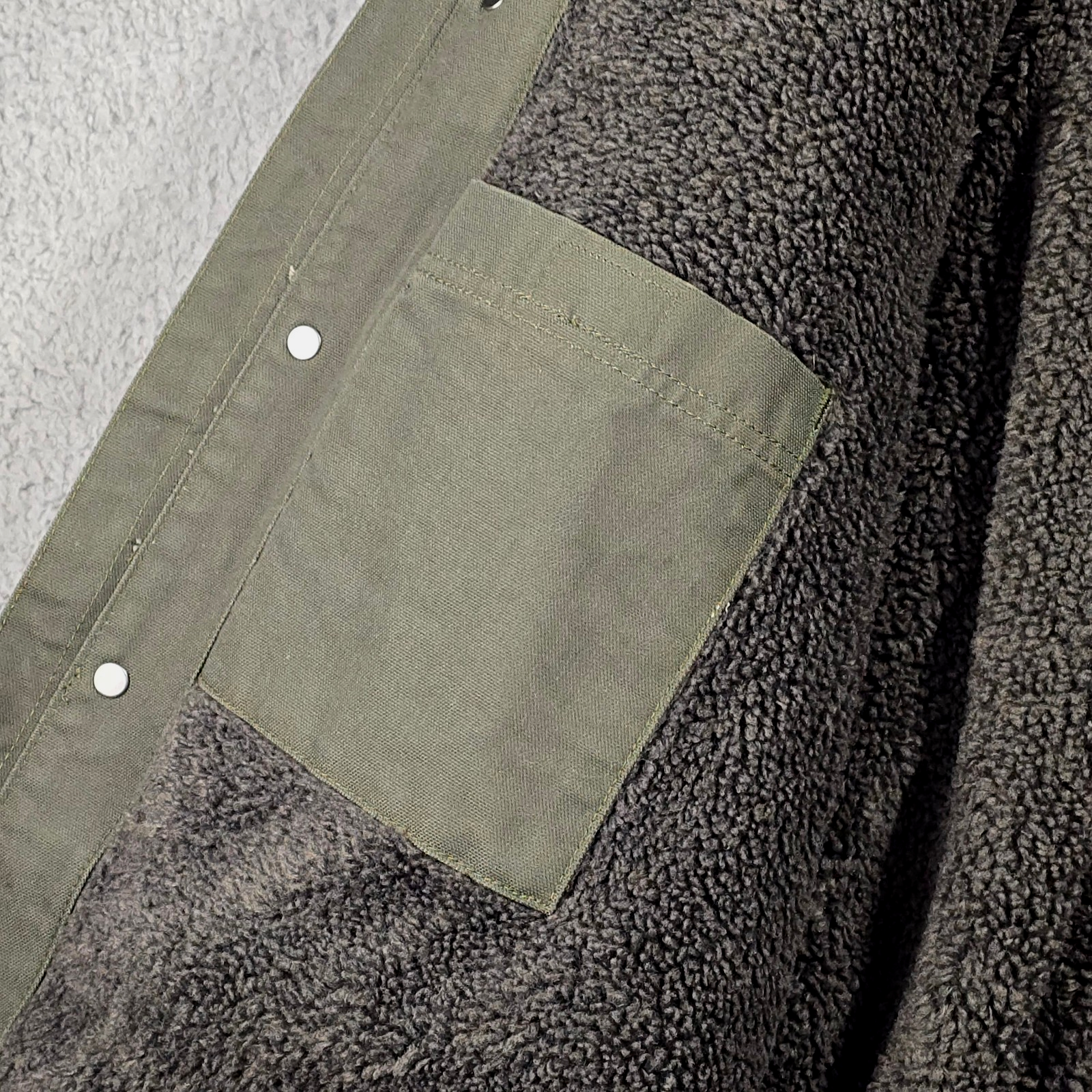 Carhartt Sherpa-Lined Hooded Jacket – Men’s 3XL Green Heavyweight Outdoor (NWT)