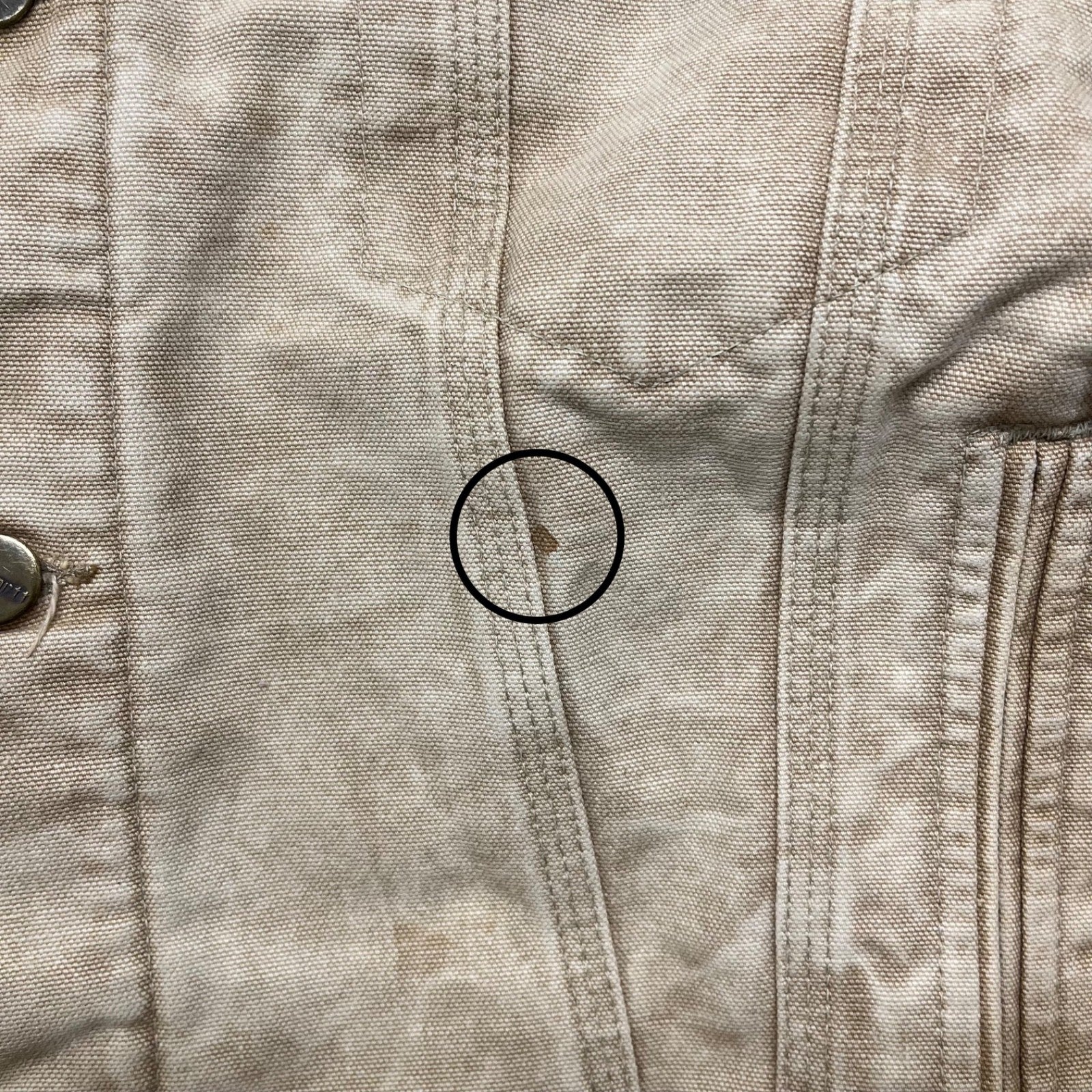 Vintage Carhartt Trucker Jacket – Men’s Medium – Brown/Tan Blanket Lined Workwear