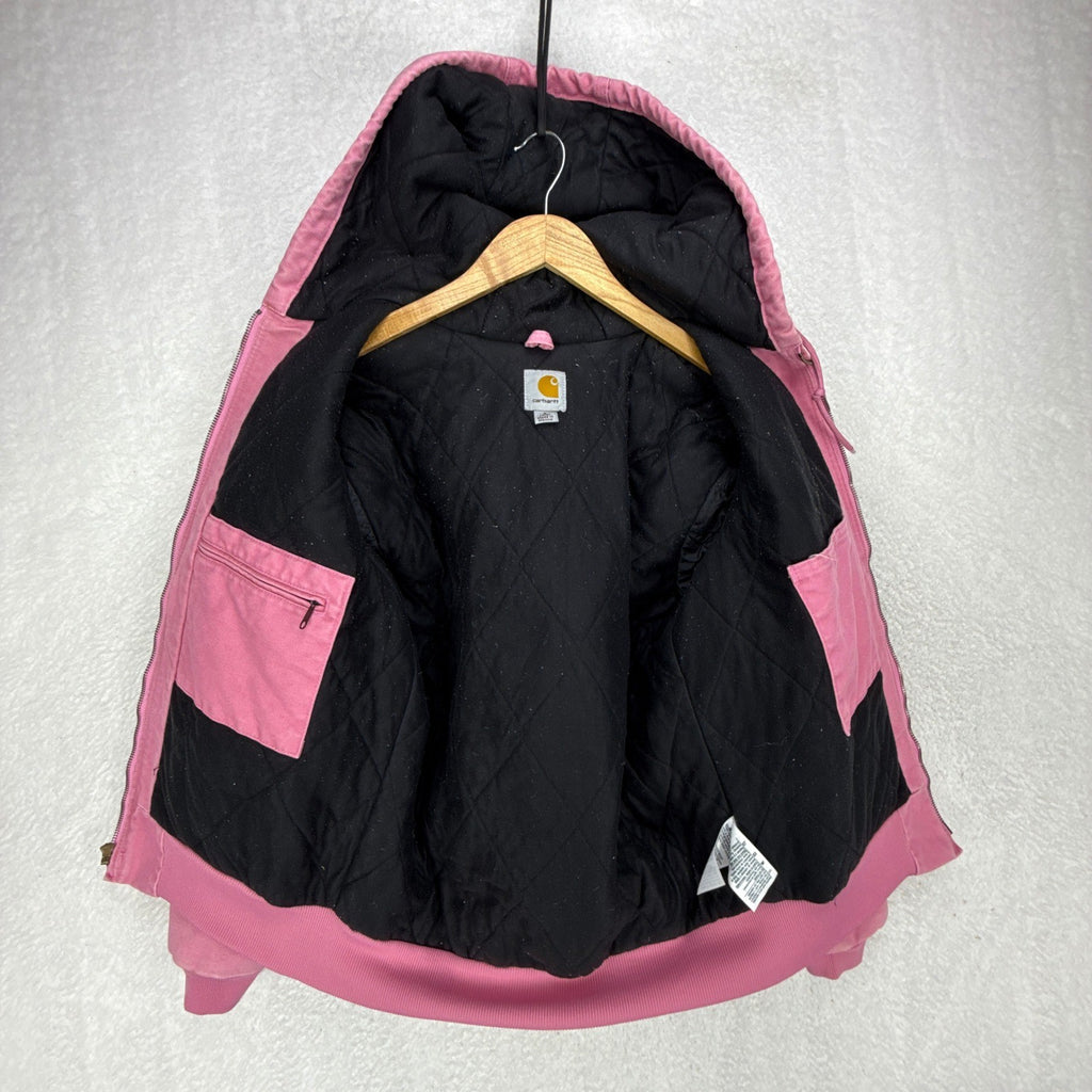 Carhartt WJ130 Women’s Active Jacket – Quilt Lined – Pink Rose (PKR) – Size S