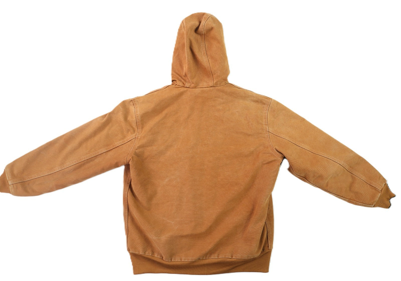 Carhartt J130 Women’s L Brown Hooded Insulated Canvas Jacket USA