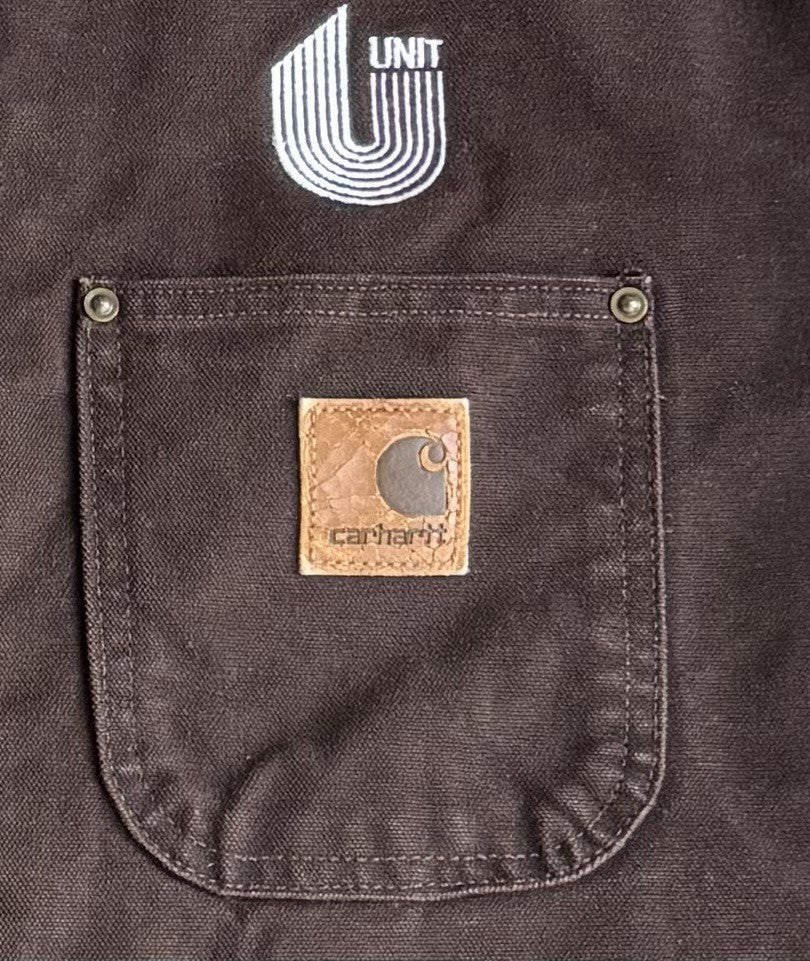 Vintage Carhartt C02 Chore Barn Jacket – Men’s Large Regular – Field Brown Duck Blanket Lined