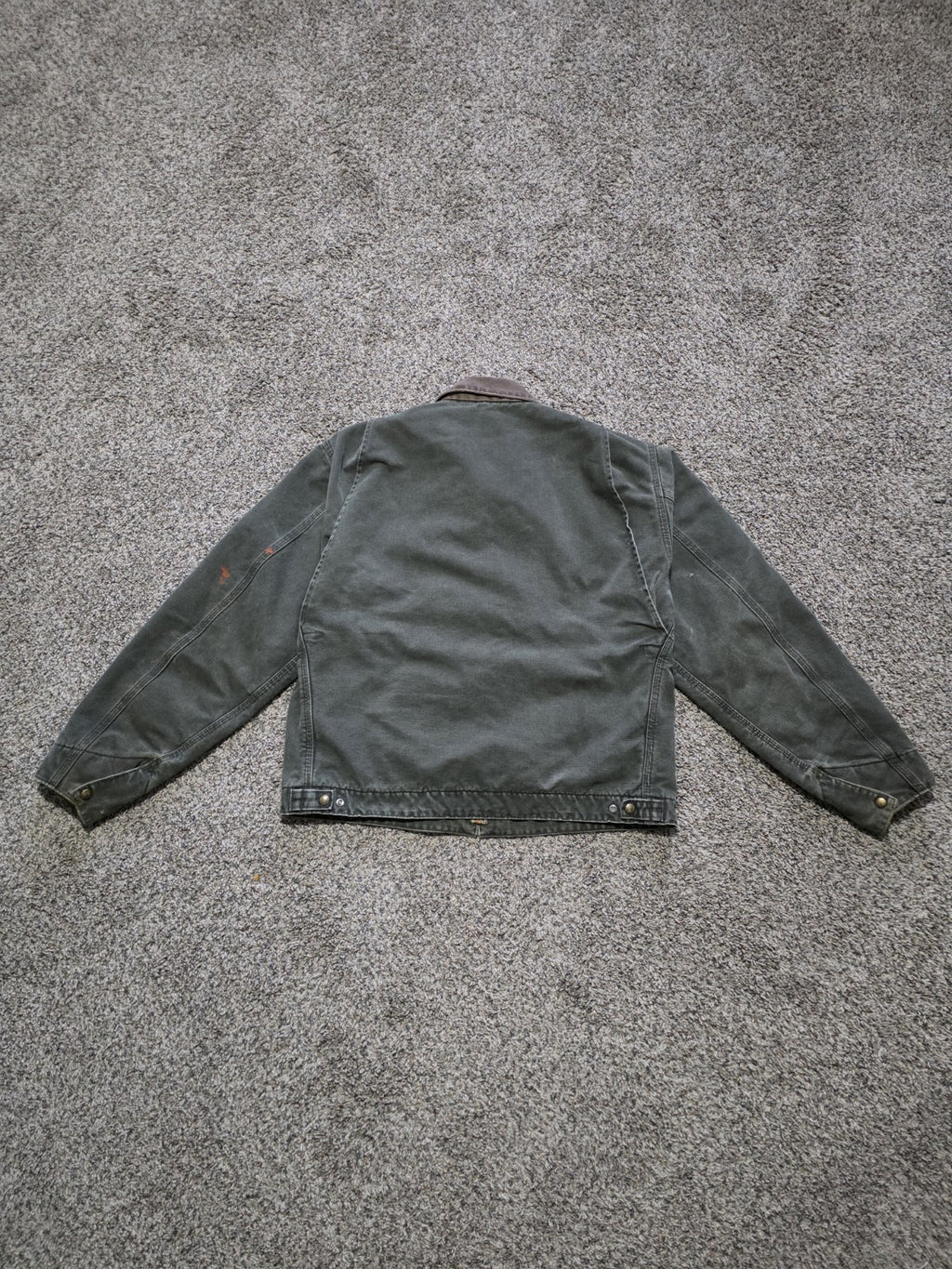 Vintage Carhartt J97 MOS Detroit Jacket – Green, Made in USA, Men’s XL Tall (XLT)