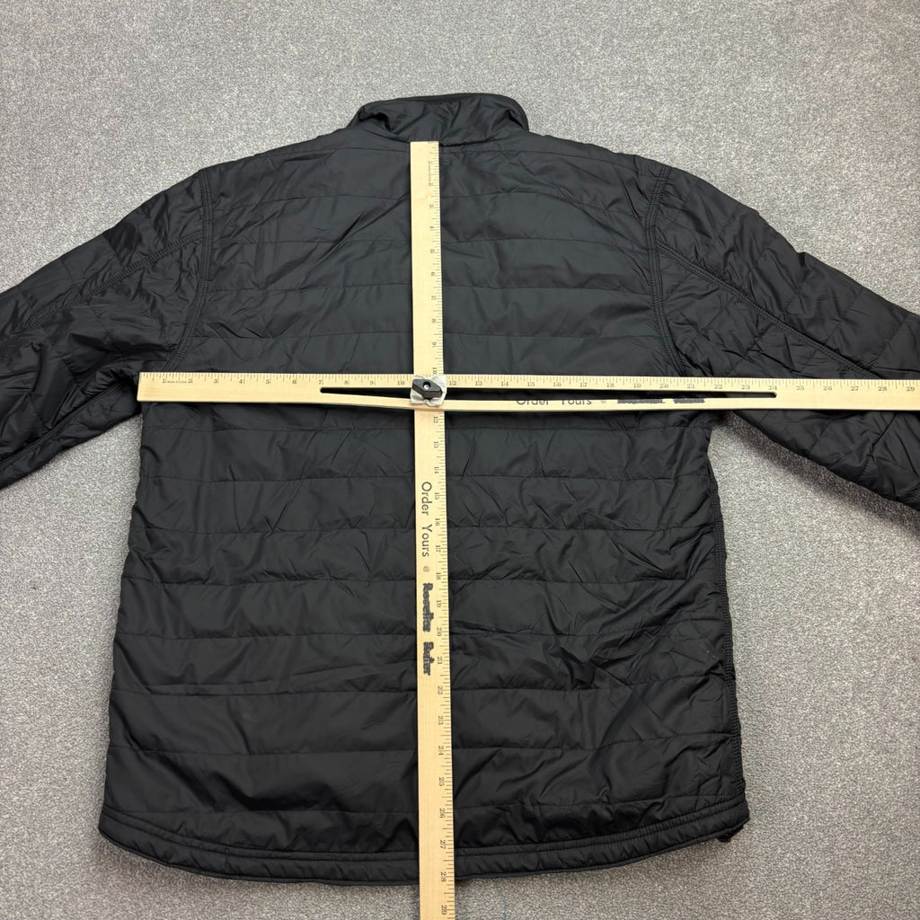 Carhartt Men’s Lightweight Puffer Jacket – Black | Lined Outdoor Y2K Style (Size M)