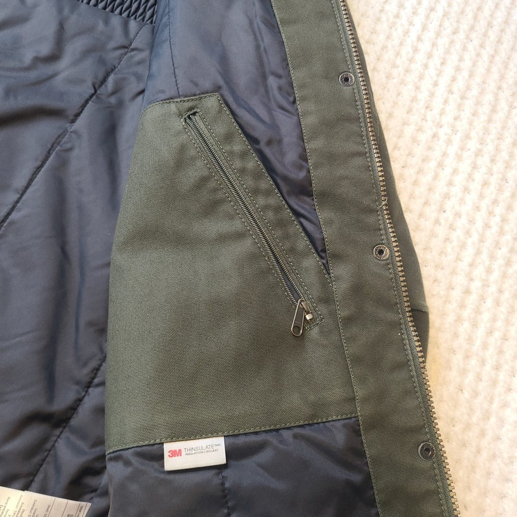 Carhartt Women’s Full Swing Cryder Jacket – Olive Quick Duck Canvas – Size XL