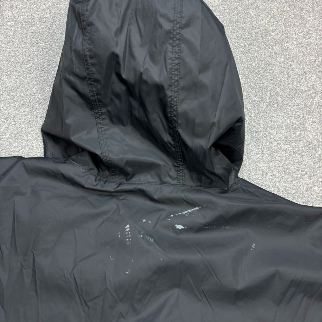 Carhartt Men’s Lightweight Windbreaker Jacket – Black, Lined, Hooded (Adult Large)