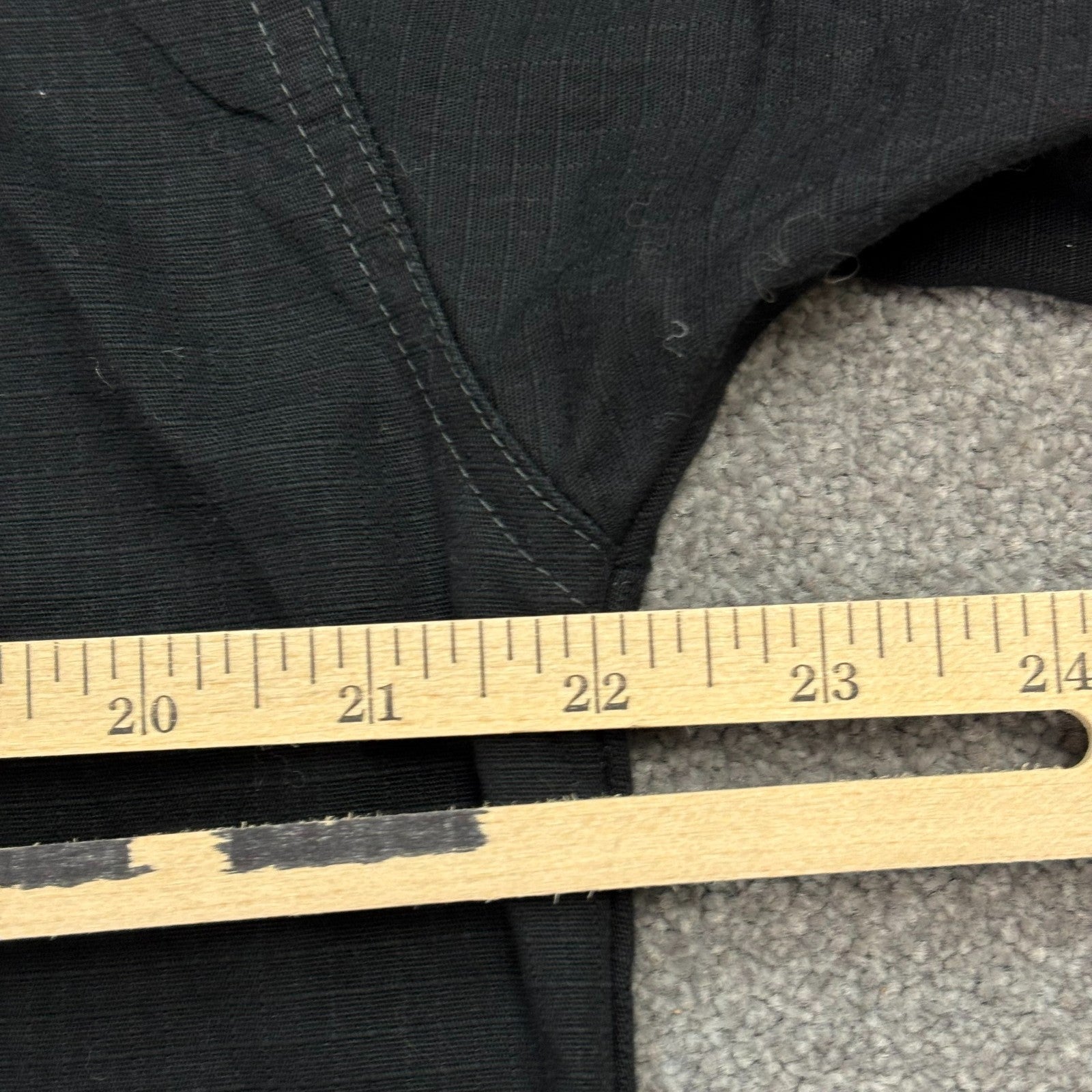 Carhartt Men’s Canvas Bomber Jacket – Black Workwear Chore Utility, Small